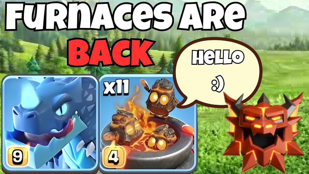 First Video in LEGENDS! Back with FB Furnace Hits [Clash of Clans - TH18]