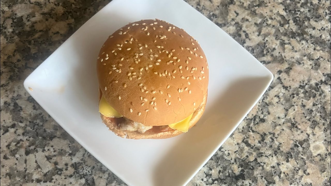 طريقة التحضير تشيز برجر بطريقة مختلفة 😍😍😍
