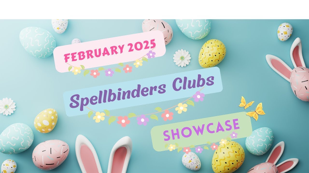 Spellbinders February 2025 Clubs reveal