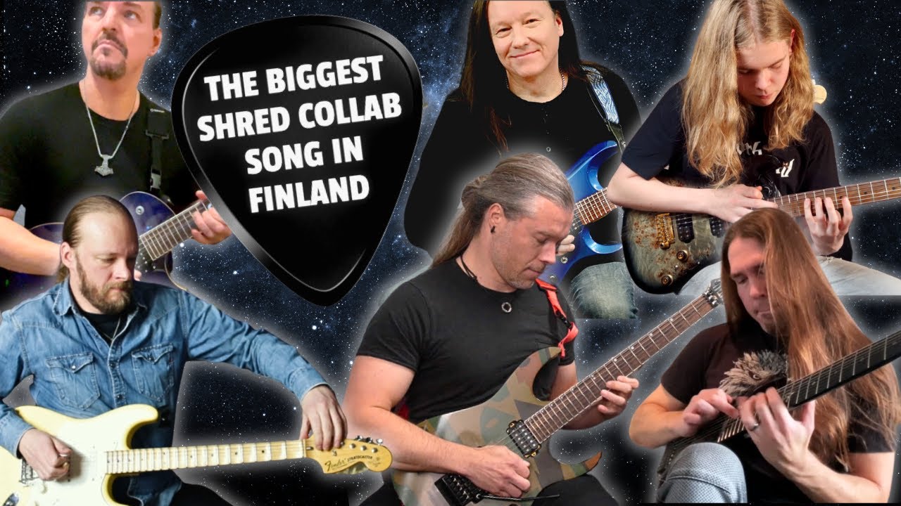 JRM Productions: The Biggest Shred Collab Song In Finland