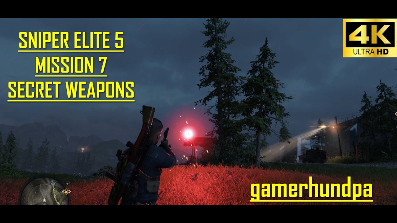 SNIPER ELITE 5 , MISSION 7 , SECRET WEAPONS.