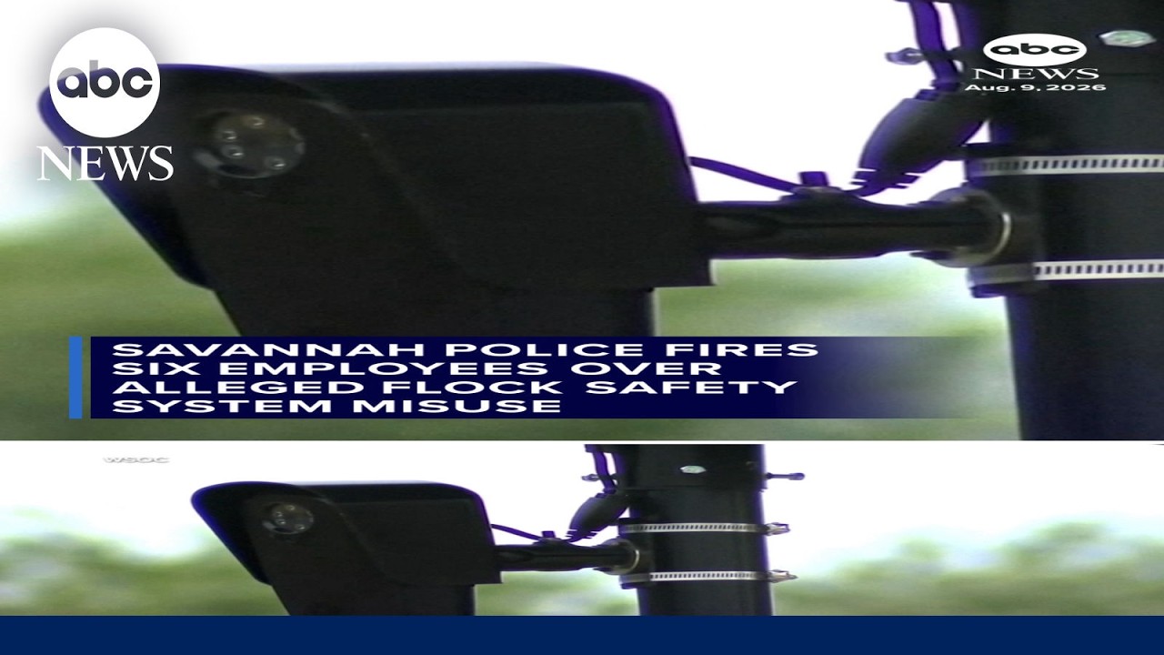 Savannah police fires 6 employees over alleged Flock safety system misuse