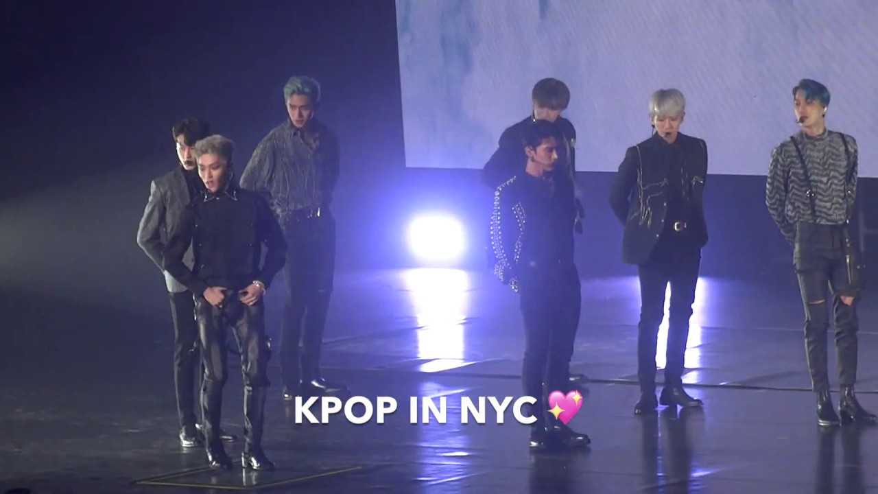 SuperM 슈퍼엠 in NYC 2019.11.19: I Can’t Stand The Rain + Dance Break [HD fancam 직캠]