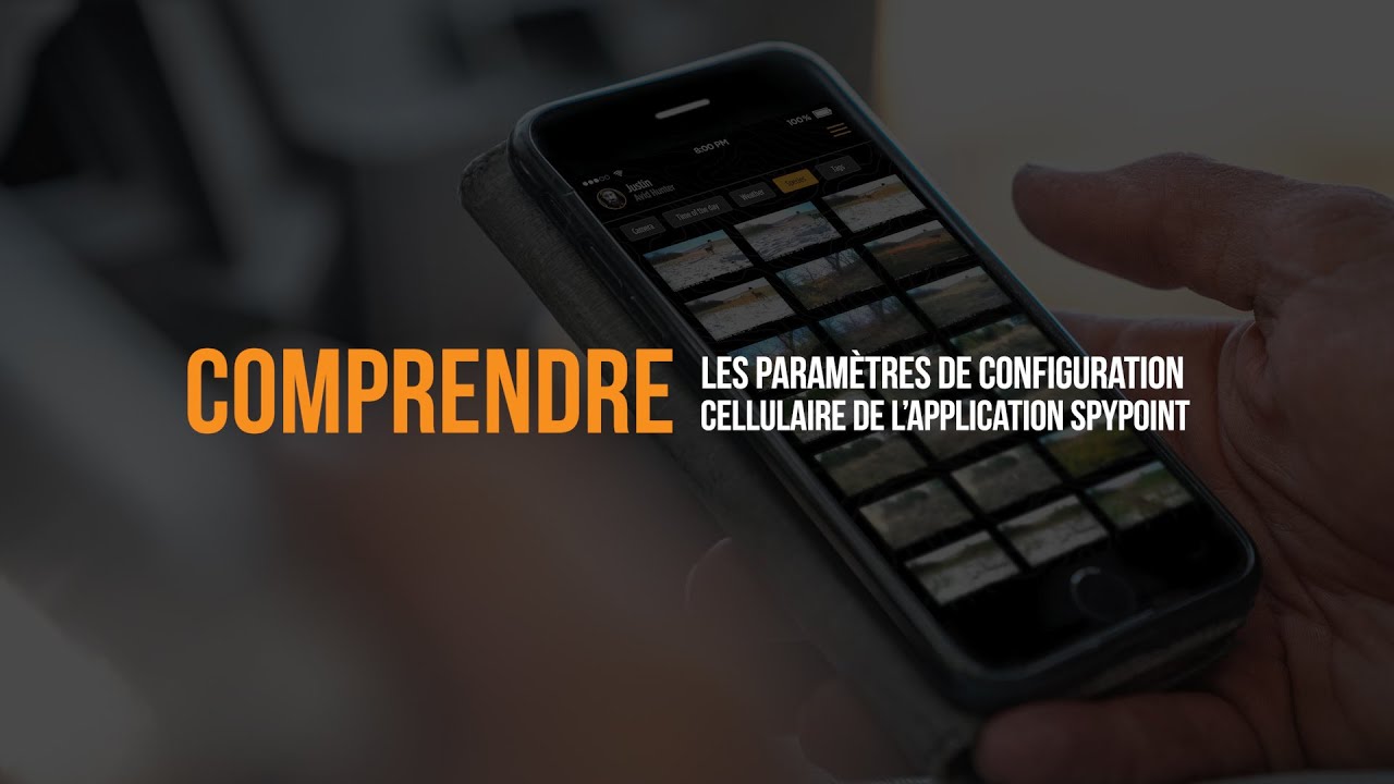 Comprendre les paramètres de configuration cellulaire de l'application Spypoint