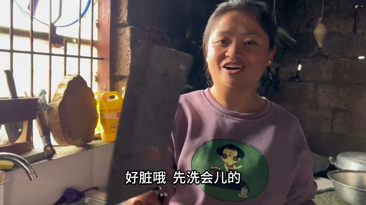 川南家淀红薯粉，经过一家四口的努力，淀出来的红薯粉结果真是让人意外#抖音乡村生活家#新农人计划2023