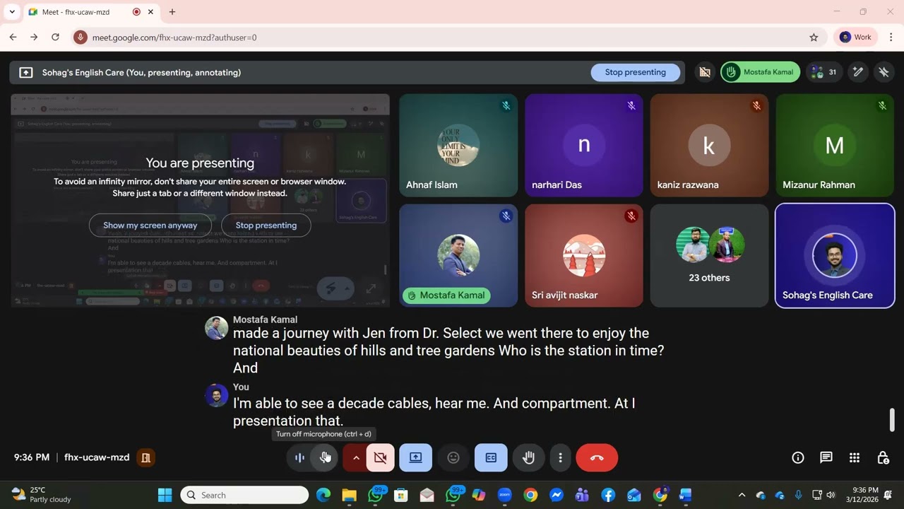 Practical English Speaking Class-02 of B- 79 | Topic: Leisure or Past time
