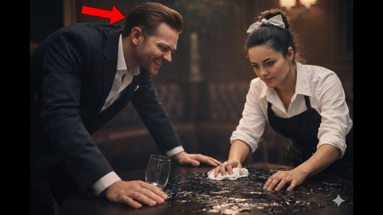 The Mafia Boss Mocked the Waitress—But Her Calm Smile Made Him Uneasy