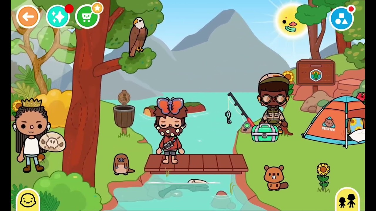 Toca Boca da bilinmeyen gizli sırları çektim.