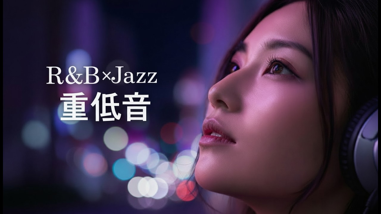 R&B × Jazz 重低音 – 夜に聴きたいチルミックス | Relaxing Night Vibes