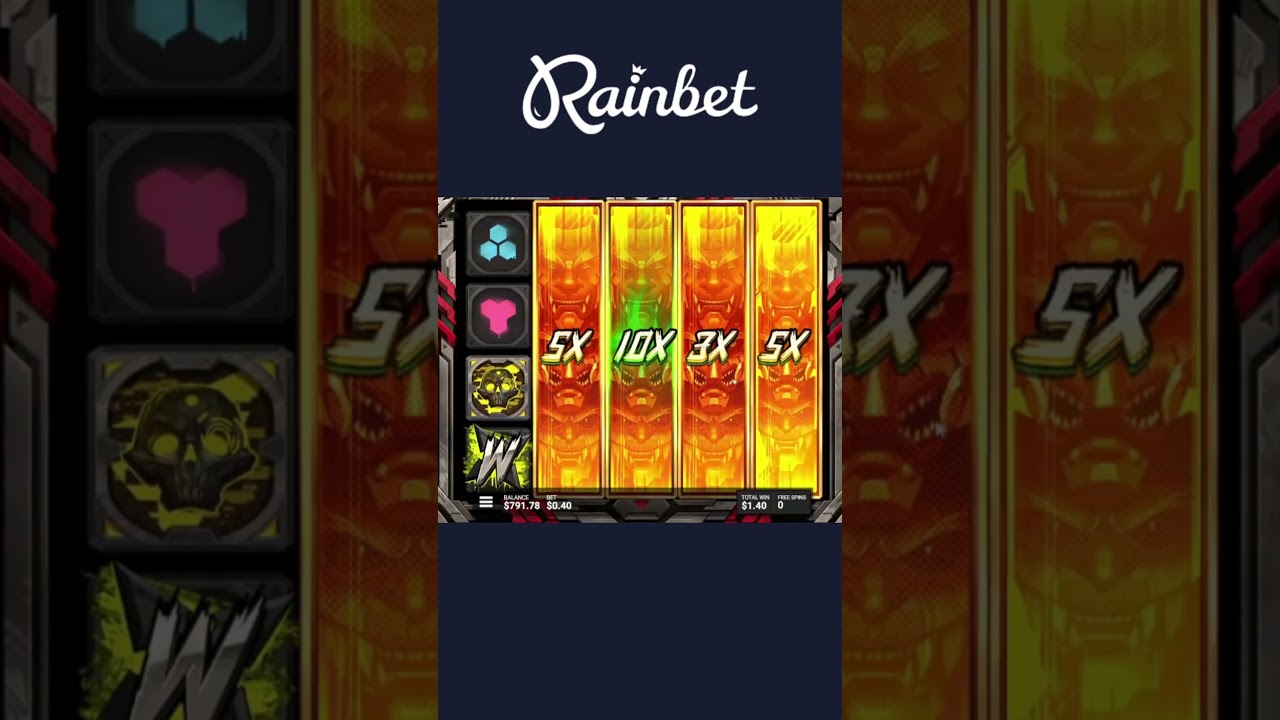 My Biggest Win On Slayer Inc! #slots #rainbet