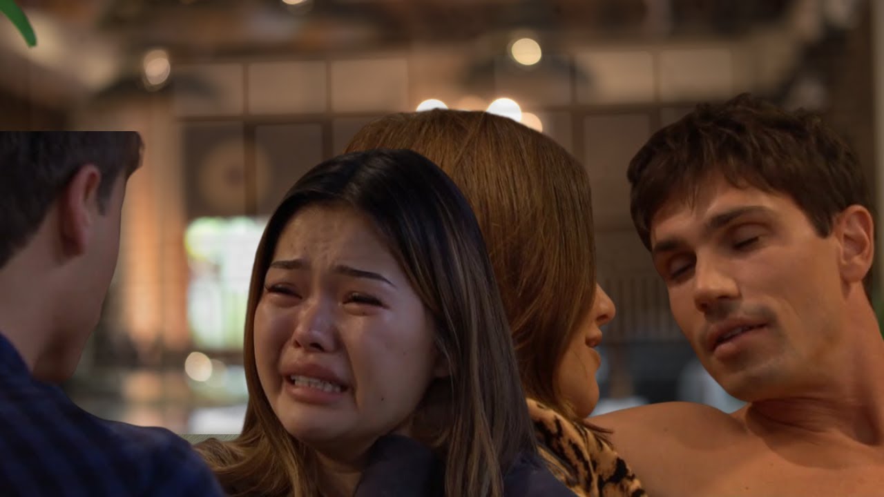 When the police arrive, Luna flees after admitting to violating her will and miscarrying.
