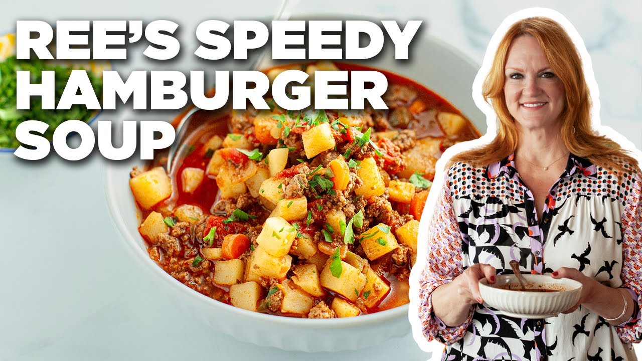 Ree Drummond's Speedy Hamburger Soup | The Pioneer Woman | Food Network