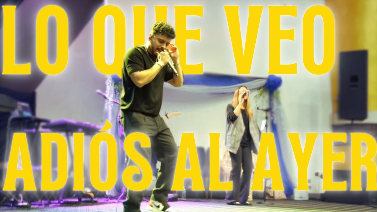 Lo que veo / adiós al ayer cover live performance