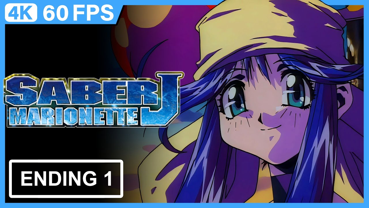 Saber Marionette J Ending |Creditless| [4K 60FPS Remastered]