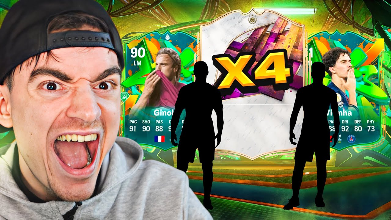 HO TROVATO 4 ICONE 😱 !!! PREMI FUT CHAMPIONS PACK OPENING JOGA BONITO - FC 26