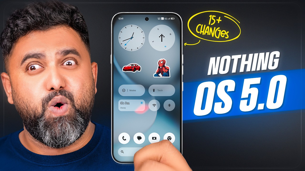 Nothing OS 5.0 уже здесь: 15+ главных изменений и функций!