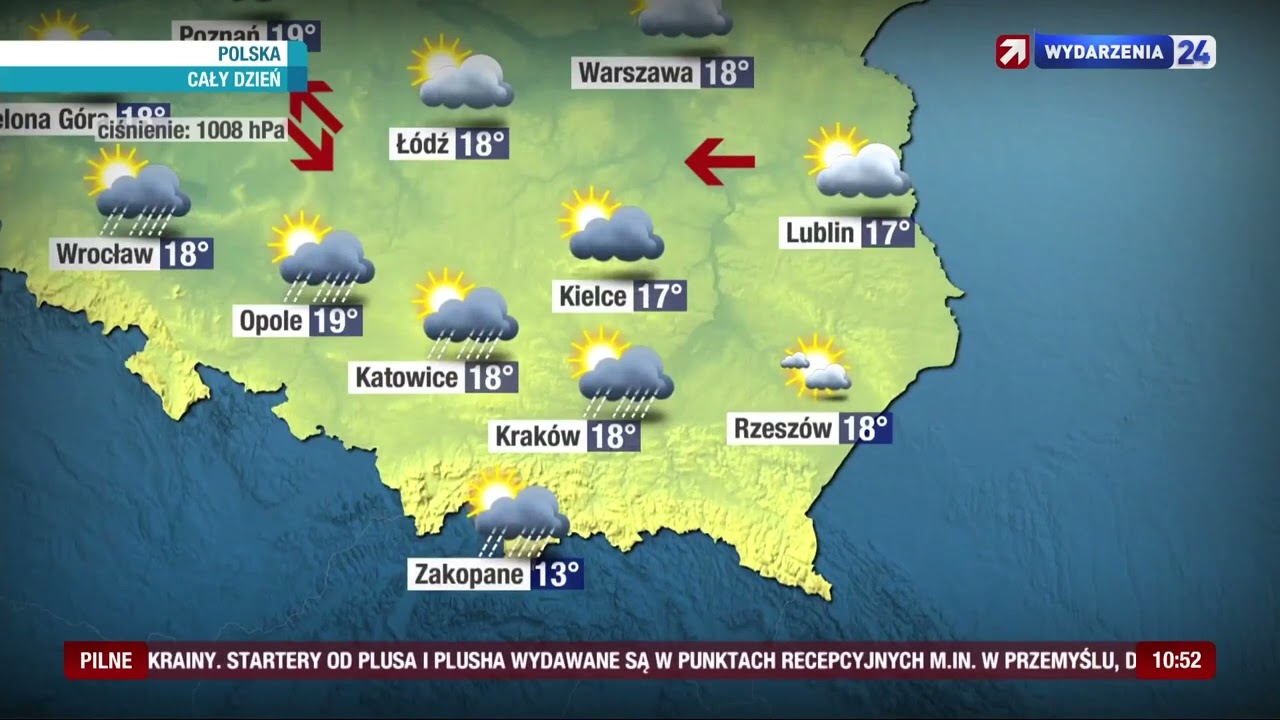 Wydarzenia 24 - Prognoza pogody (01.05.2022)