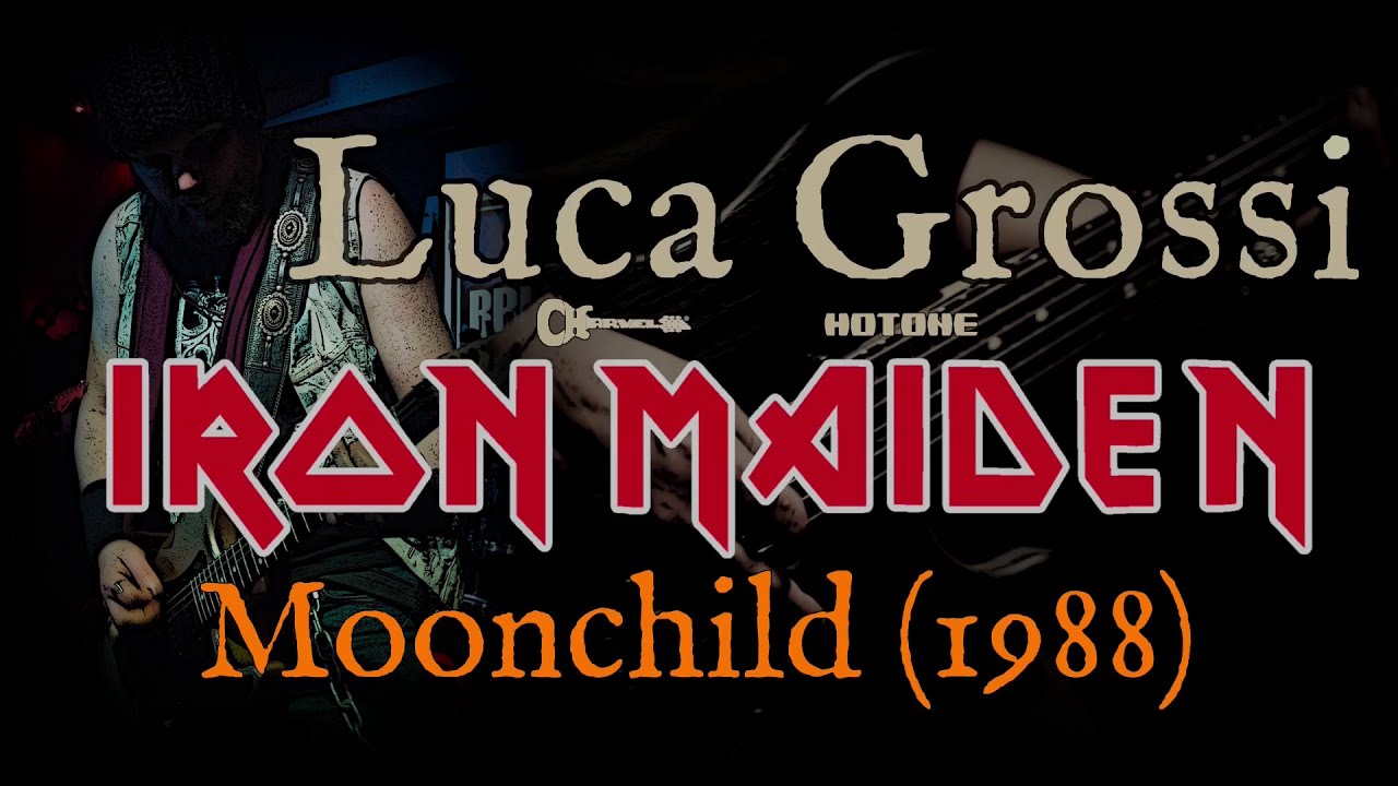 Iron Maiden - Moonchild - (Full Guitar Cover)
