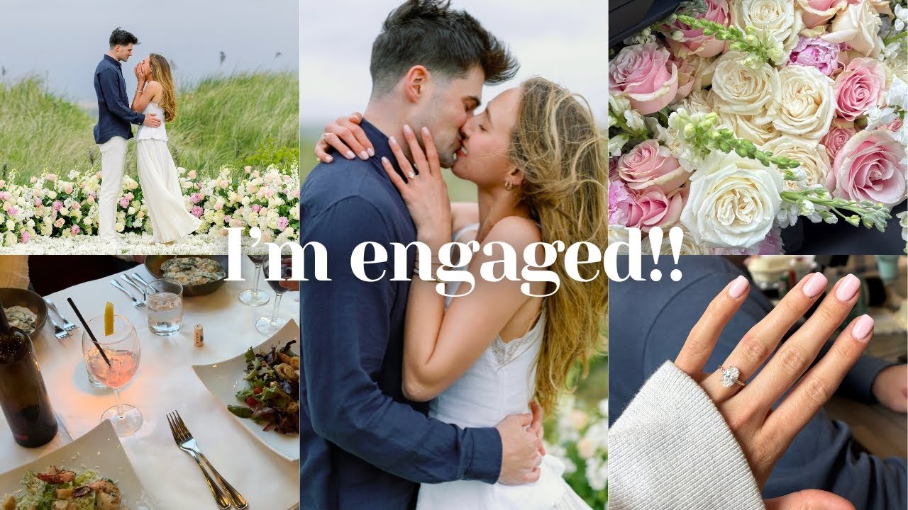 I'm engaged!!! cape cod trip, surprise proposal, weekly reset
