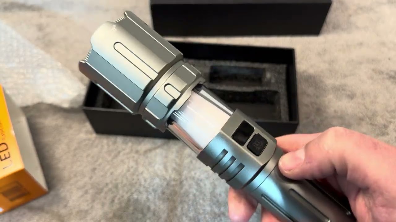 Yemao High Lumens Flashlights Rechargeable Review and Test