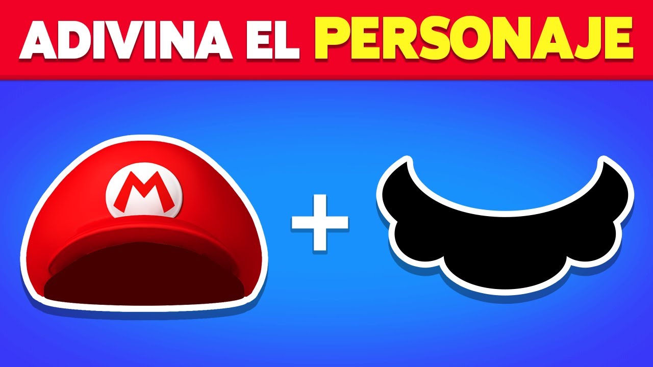 ADIVINA el Personaje de SUPER MARIO BROS por Su VOZ + EMOJI🍄🔊 Quiz de Super Mario Bros ✅