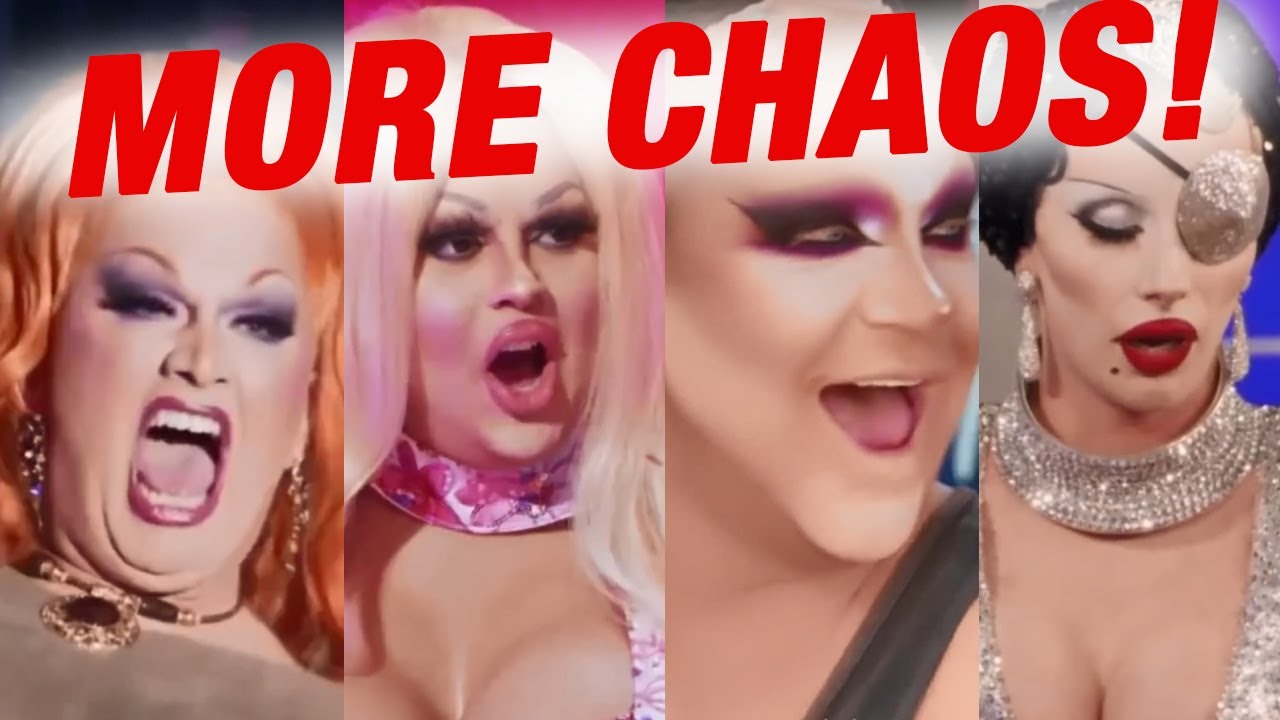 Drag Race All Stars Being Messy And Shady CHAOS For 25 Minutes