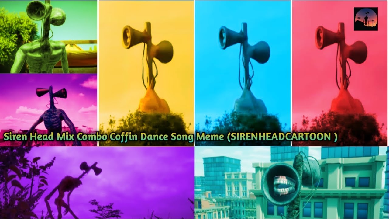 Siren Head Mix Combo Coffin Dance Song Meme 2025 😱 (SIRENHEADCARTOON )