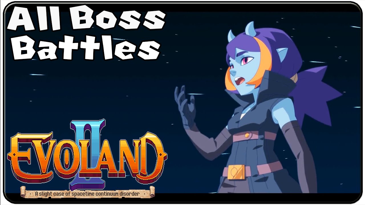 Evoland 2 All Bosses