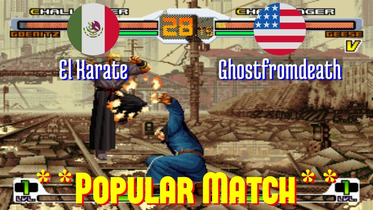 FT5 @svcsplus: El Karate (MX) vs Ghostfromdeath (US) [SNK vs Capcom svc Fightcade] Aug 29
