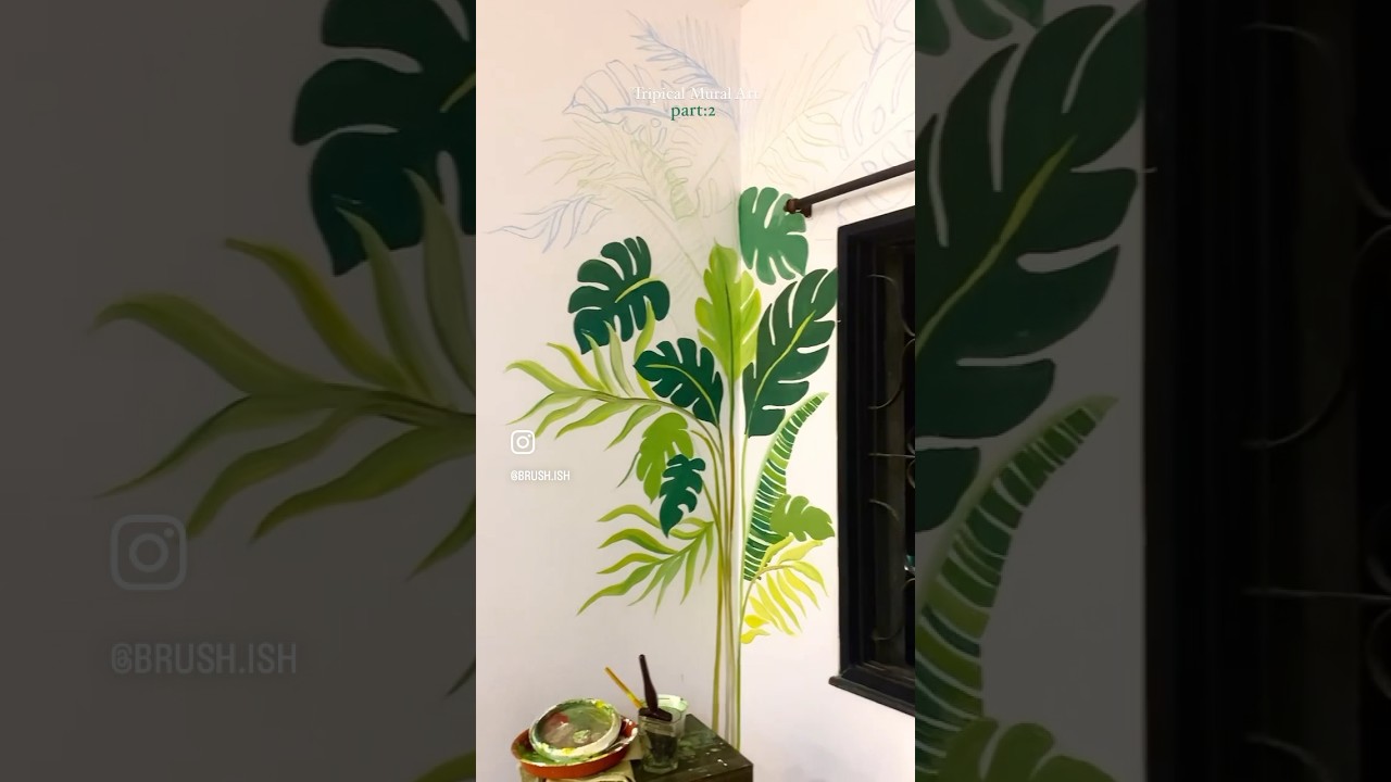Painting a mural part-1 