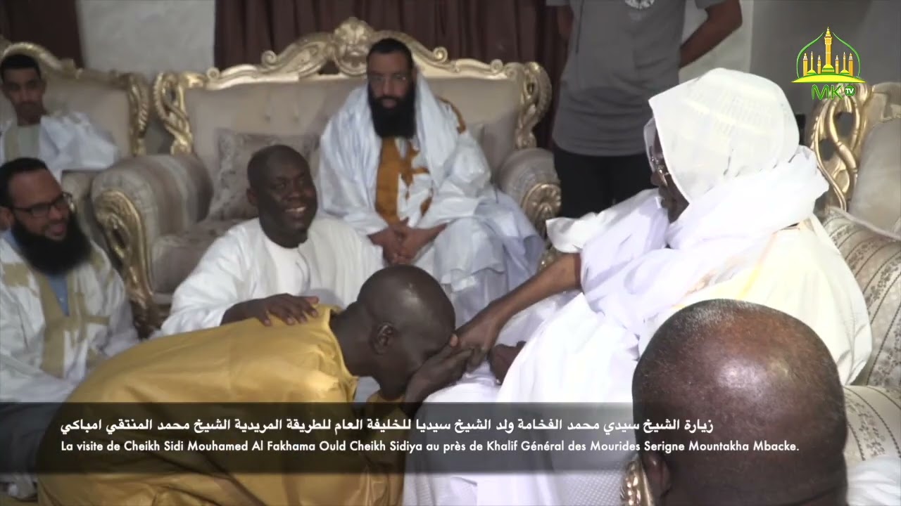 La visite de Cheikh Sidi Mouhamed Al Fakhama Ould Cheikh Sidiya au près de Khalif Général