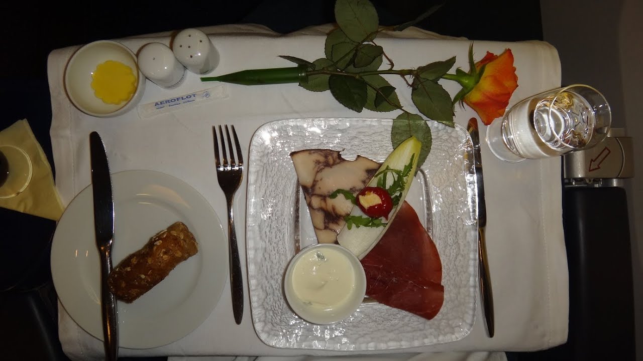 Flight from Moscow to Shanghai Boeing 767 Aeroflot - Business Class