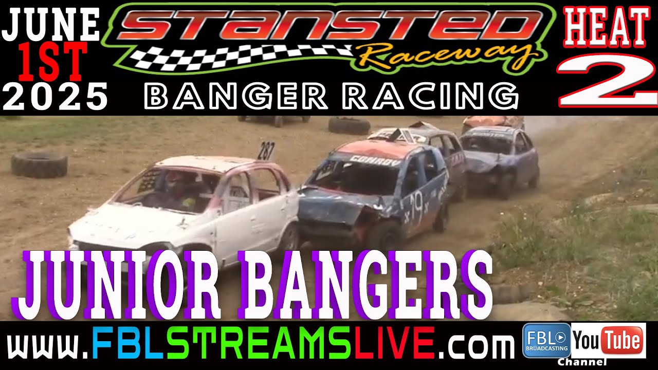 Гонка Junior Bangers Heat 2. Мемориал Дэна Ханта. Stansted Raceway Full Contact Banger Racing. 01...