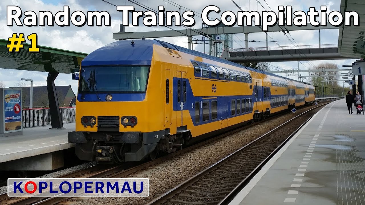 Willekeurige Treinen Compilatie #1 (Treinen in Nederland en daarbuiten)
