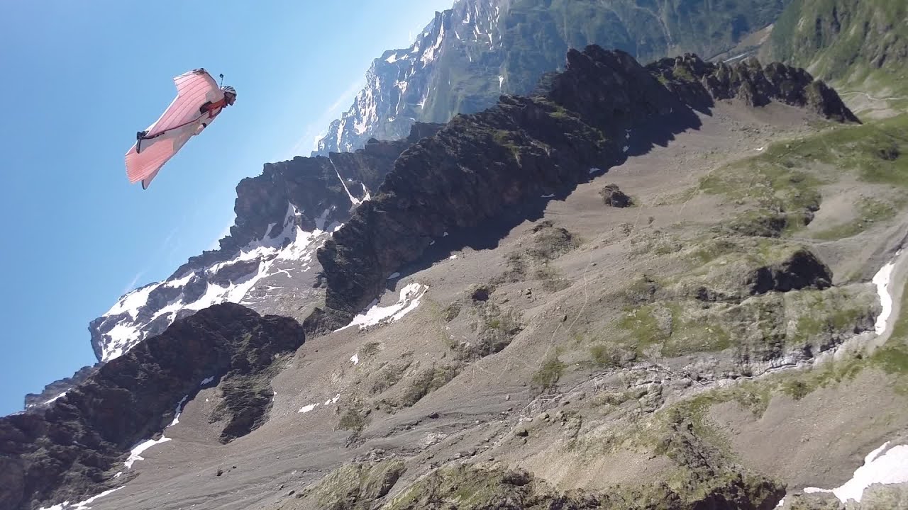 Endless Wingsuit flight at Olan Peak