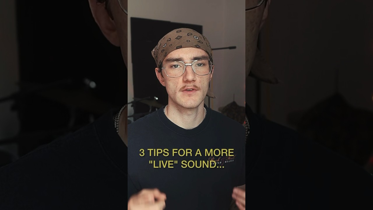 3 ways to get a “live recording” sound 