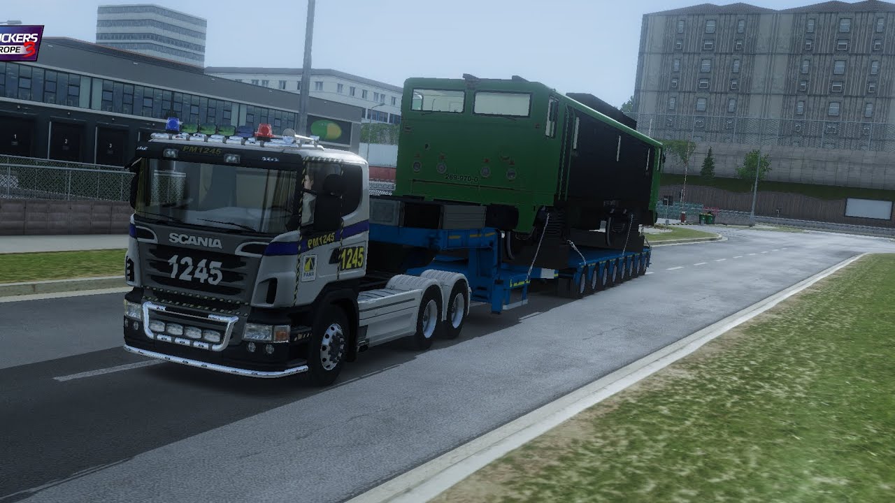 Train 128 Ton || Hampir Gagal nanjak, ‼️, SCANIA TRUCK, #gamingvideos #wandasoftware 