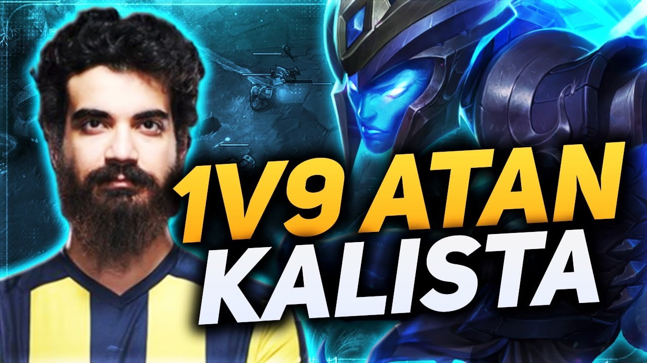 HOLYPHOENİX - 1V9 ATAN KALİSTA !! | KALİSTA OYNANIŞ