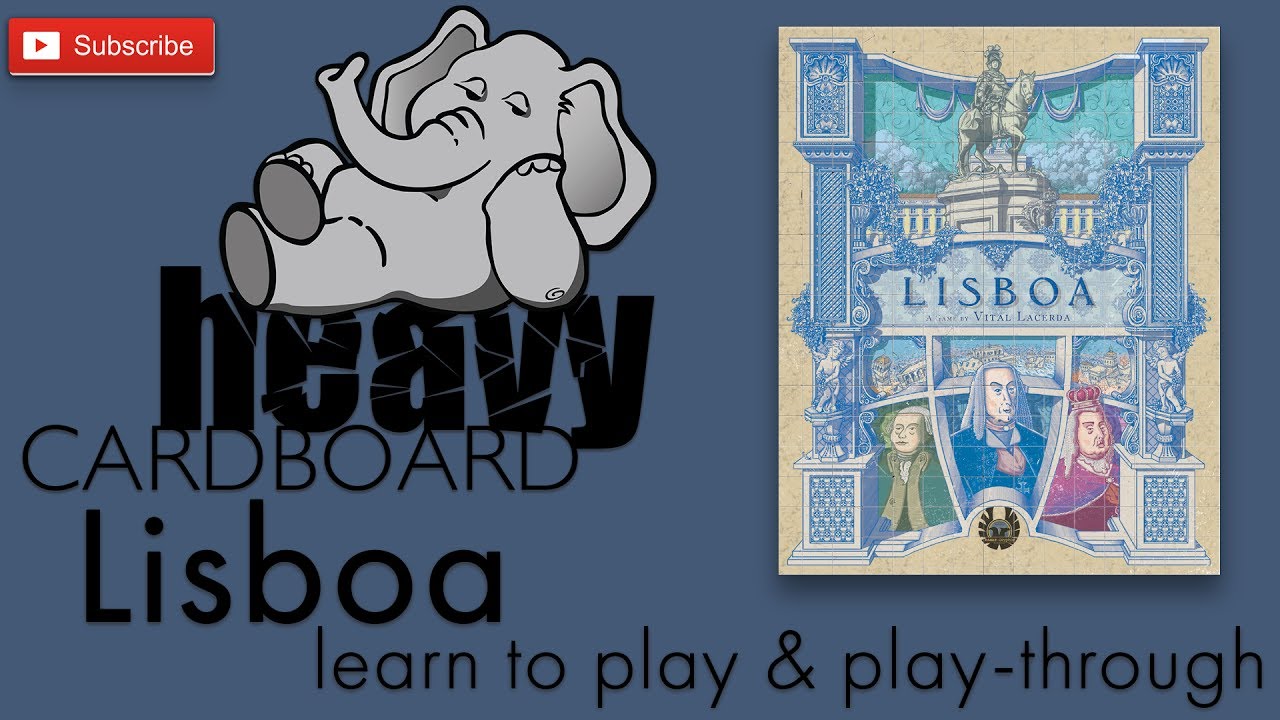 Lisboa 3p Play-through, Teaching, & Roundtable discussion by Heavy Cardboard