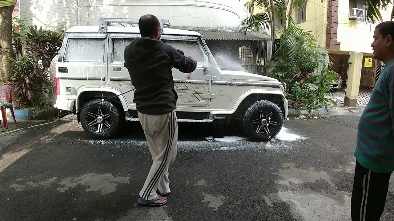 Detailing My Bolero || Foam Wash || Dirty Car wash