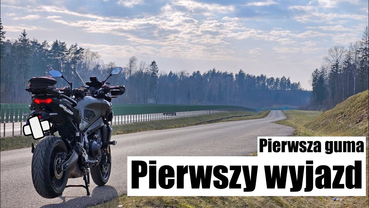 Pierwsza guma Pierwsza jazda zaczynamy - FabiqMoto Vlog 24 01