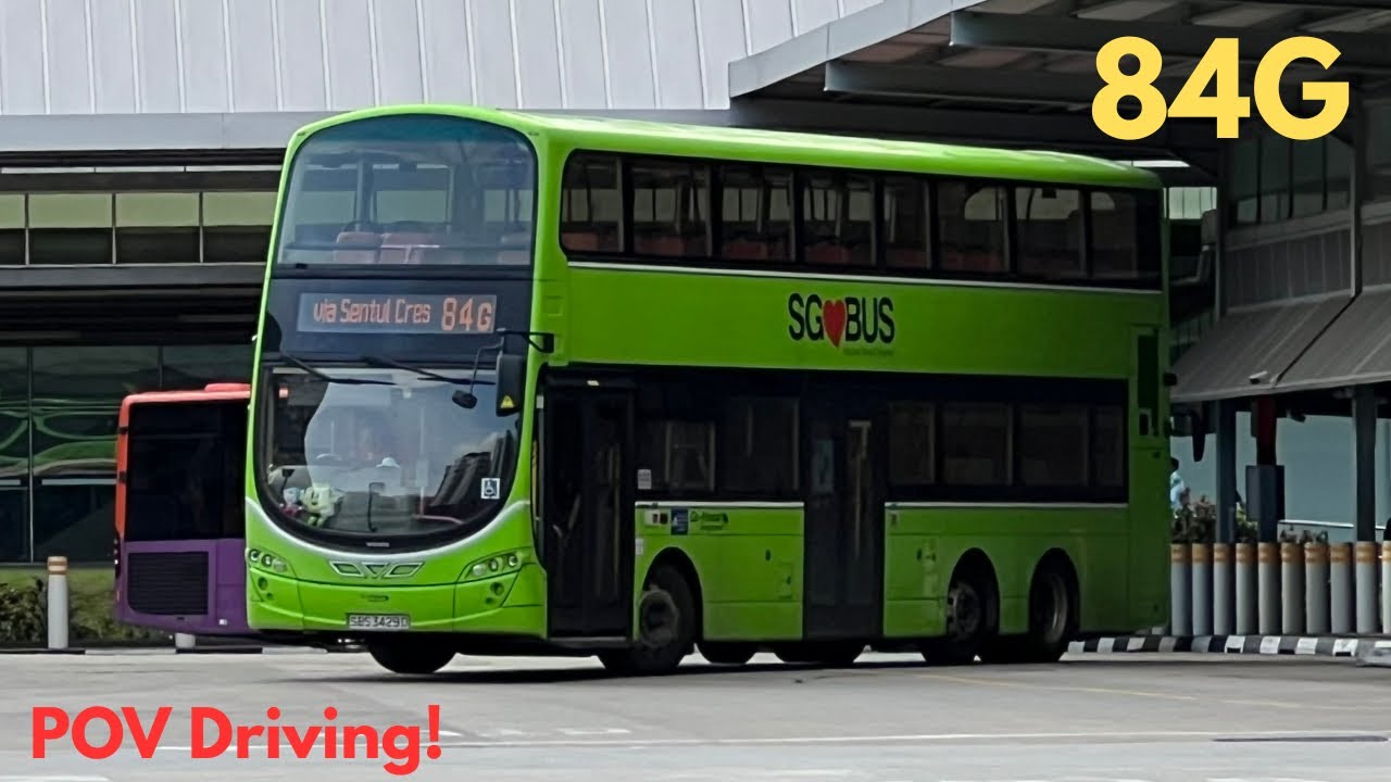 [G-AS] POV Driving - SBS3429D on Service 84G - Volvo B9TL