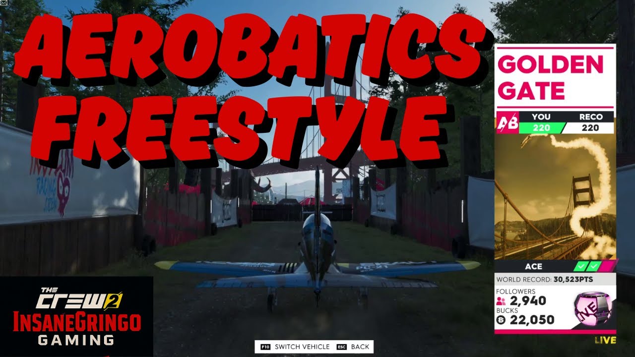 The Crew 2 InSaNe TRICKS Aerobatics Freestyle ACE LEVEL