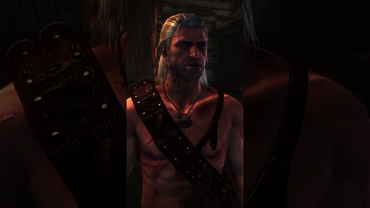 SKĄD GERALT MA TATUAŻ? | WIEDŹMIN 3: DZIKI GON #shorts