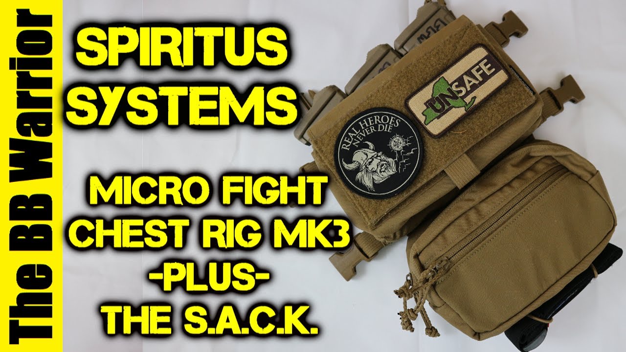 Spiritus Systems Micro Fight MK3 Chest Rig + S.A.C.K Overview