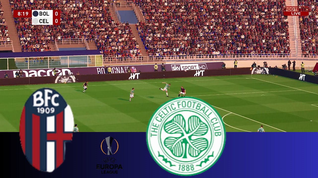 Bologna vs Celtic | LIVE | Europa League | PES 2021
