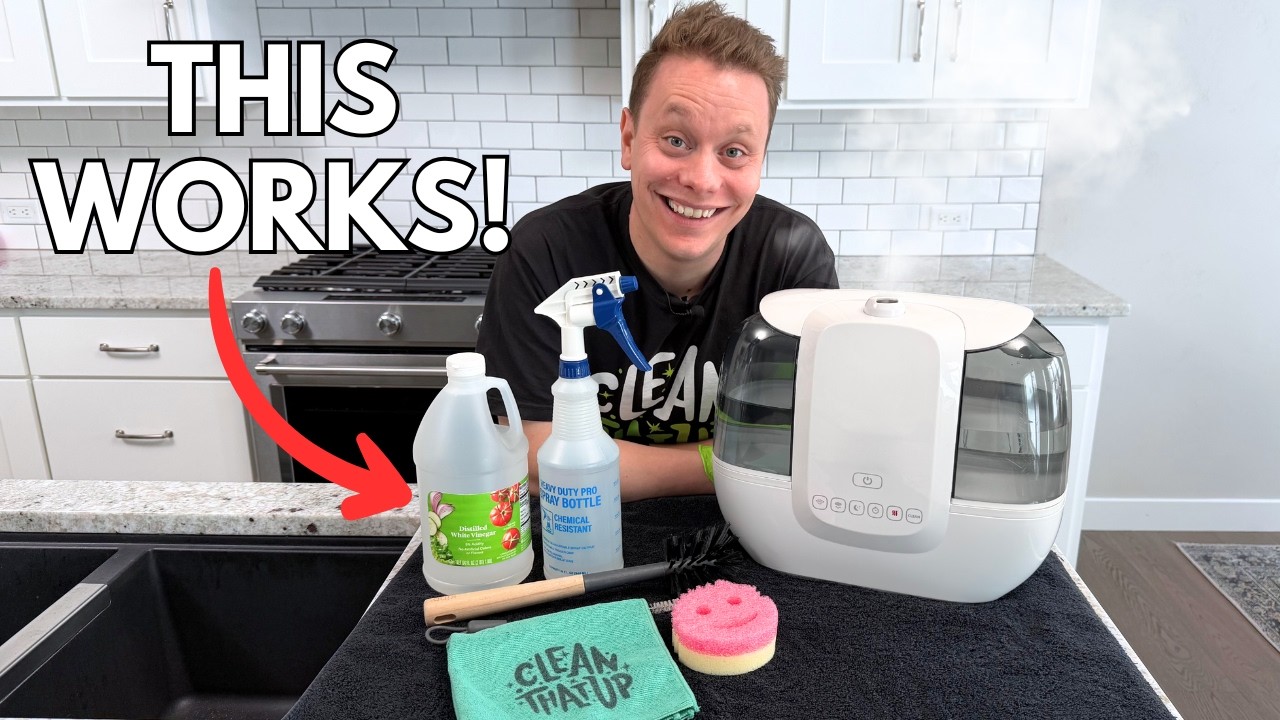 The Best Way to Clean Your Humidifier!