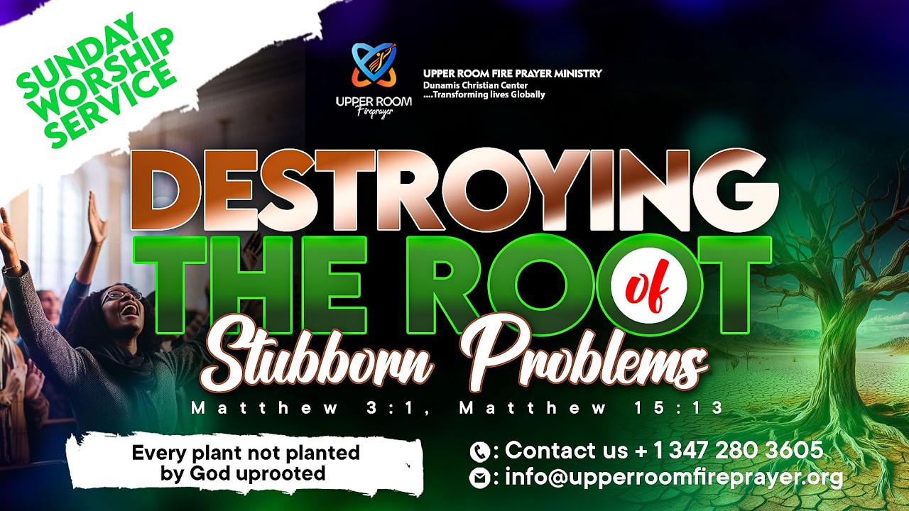 🪓 🔥Destroying the Root of Stubborn Problems |🔥 Matthew 15:13, Jn 15 ✝️🙌 | Pastor J.E. Charles⚔️