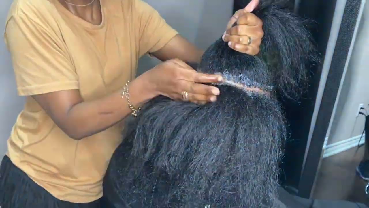 Men’s Braids | Braiding Long and full Hair | Properly Done