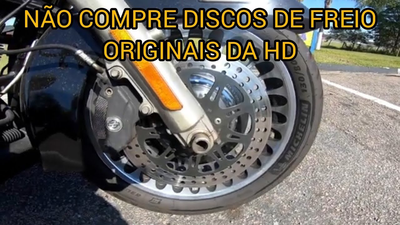 NÃO COMPRE DISCOS DE FREIO ORIGINAIS HD